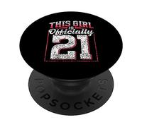 Questa Ragazza Ha Ufficialmente 21 Anni Chica Cumpleaños PopSockets PopGrip Adhesivo