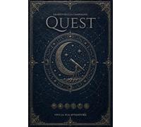 QuestBook - Diario di Campagna Fantasy | Moon Edition: Per D&D, Pathfinder e altri GDR