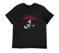 Questions Eddie Cochran T Shirt Rockabilly Unisex M
