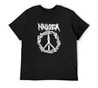 Questions Nausea Jesus On A Cross Logo T-Shirt L