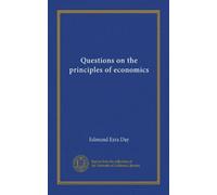 Questions on the principles of economics