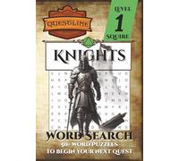 Questline Knights Word Search Puzzle Book Level 1: Word Searches with Easy to Read Print about Knights, Warriors, Medieval Fantasy, and More | 50+ ... for Holidays, Vacations, Starting a new Quest