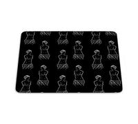 Questo Casa, Alfombrilla de ratón Rectangular con impresión Digital, Antideslizante, para Oficina y hogar, tamaño: 22 x 18 cm