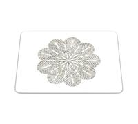 Questo Casa, Alfombrilla de ratón Rectangular con impresión Digital, Antideslizante, para Oficina y hogar, tamaño: 22 x 18 cm