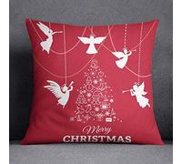 Questo Casa Funda de cojín Decorativa, Funda de cojín, Funda de Almohada, decoración del hogar, para sofá, café, tamaño: 45 x 45 cm, diseñada y Fabricada en Türkiye