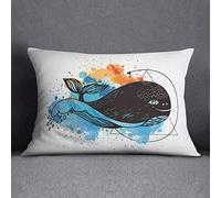 Questo Casa Funda de cojín Decorativa, Funda de cojín, Funda de Almohada, decoración del hogar, para sofá, café, tamaño: 35 x 50 cm, diseñada y Fabricada en Türkiye