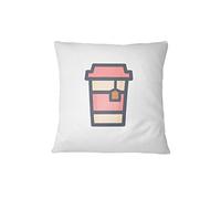 Questo Casa Funda de cojín Decorativa para decoración del hogar, sofá, cafetera, 45 x 45 cm, diseñada y Fabricada en Turquía