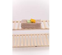 Questo Casa, Toalla de Mano de 5 Piezas, 100% algodón, Toalla de baño/Toalla de Mano,Café Ligero, 30x50 cm