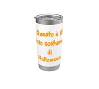 Questo È Il Mio - Disfraz de Halloween divertido italiano Vaso térmico de acero inoxidable de doble pared