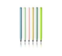 Quesuc 6 lápices sin tinta eternos, lápiz eterno portátil con borrador, lápiz eterno portátil reutilizable para dibujo de artista estudiante, regalo para niños