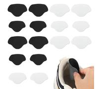 Quesuc 6 Pares De Reparación De Talón Zapato Reparación De Orificio De Zapatilla Parche De Zapatilla Parche Autoadhesivo De Talón De Zapato Parche De Prevención De Roto De Zapato