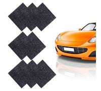 Quesuc Nano Sparkle Cloth, 8 Paños Nano Magic Cloth, Nanosparkle Paño Quita Ralladuras, Paño Reparador Arañazos Coche, Reparar Rayones De Pintura Y Manchas De Agua