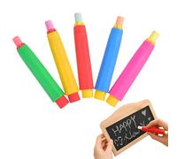 Quesuc Porta Tizas, 5 Pcs Soporte De Plástico, Soportes De Colores, Titular Ajustable Bracket, Para Escuela, Oficina, Hogar