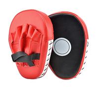 Queta 1 par Almohadillas de Boxeo Objetivos a Mano, Paos de Boxeo para Kick Boxing Muay Thai MMA-Almohadillas Entrenamiento - Manoplas de Boxeo