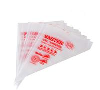 Queta 100 pcs Manga Pastelera Desechable de Plástico Manga Pastelera Tamaño Grande para Glaseado y Decoración de Pasteles Repostería Azúcar Fondant