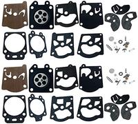 Queta 2 paquetes Kit reparación de carburador Diafragma y junta membrana para Walbro K10-WAT WA y WT Series Stihl 028 FS40 FS44 FS85 Dolmar103105108111Husqvarna Poulan McCulloch Partner Echo, etc.