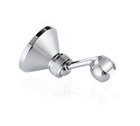 Queta Alcachofas móviles, Cabezal de Ducha de Alta presión con 5 Modos de rociado Ajustables SPA de Masaje, autolimpiante Recubierto de Cromo Nunca se obstruya (Soporte de Ducha)