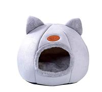 Queta Camas para Gatos,Casa para Gatos Interior, Nido de Mascotas,Cama Cueva para con Cojines extraíbles y Lavables,Se Puede Utilizar para hámster, Conejo, Perrito,Conejillo de Indias,Gato bebé