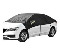 Queta Protector de Parabrisas,Cubierta del Parabrisas Coche de Aluminio para Protege de Hielo,Nieve,UV,Lluvia,Viento,Funda de Parabrisa Universal Coches,Fácil de Almacenar,Apto para Todos los Modelos