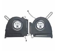 QUETTERLEE CPU de repuesto para portátil + ventilador de refrigeración GPU para ASUS TUF Dash 15 (2022) FX517 FX517ZM FX517ZM-AS73 FX517ZR FX517ZC RTX3060 RTX3070 Series 13NR0990T01021 13NR090909000 T02202TT1 ventilador CC 12 V 0,6 A