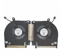 QUETTERLEE CPU de repuesto para portátil y ventilador GPU para Dell Alienware X17 R1 X17R1 2021 Series CN-0X63JW CN-09DNWT EG50061S1-1C050-S9A EG50061S1-1C040-S9A DC12V 0.4A