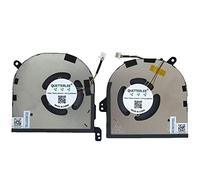 QUETTERLEE Ventilador de refrigeración de CPU y GPU de repuesto para Dell XPS 9520 Precision 5570 Series 0594WG 0MC4KC EG50050S1-CJ60-S9A EG50050S1-CJ80-S9A DC28000Y6SL DC28000Y5SL DC5V