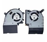 QUETTERLEE Ventilador de repuesto para CPU y GPU para ASUS ROG Strix G17 G712 G712LU G712LV G712LW G712LWS Series DFSCK22105182L FLKN DFSCK22115181L FLKP DC12V 1A Ventilador