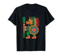 Quetzalcóatl Azteca Dragón Mexicano Emplumado Serpiente Dios Camiseta