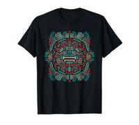 Quetzalcóatl Azteca Piedra Sol Serpiente México Arte Azteca Camiseta