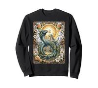 Quetzalcóatl Dios Azteca Mitología Myan Inca Christian Floral Sudadera