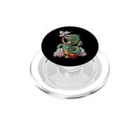 Quetzalcóatl Dios Azteca Mitología Myan Inca Christian Flowers PopSockets PopGrip para MagSafe