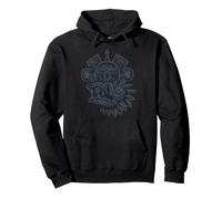 Quetzalcóatl Dios Azteca Serpiente Dragón Inca Civilización Maya Sudadera con Capucha