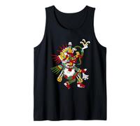 Quetzalcoatl - Mitología de la Serpiente emplumada de la deidad del Dios Azteca Camiseta sin Mangas