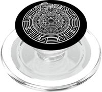 Quetzalcoatl Ouroboros Azteca Serpiente Azteca Sol Piedra PopSockets PopGrip para MagSafe