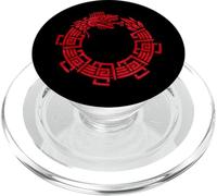 Quetzalcoatl Ouroboros Azteca Serpiente Maya Inca Tolteca PopSockets PopGrip para MagSafe