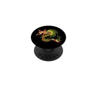 Quetzalcoatl. Serpiente Emplumada. Dios Azteca PopSockets PopGrip Adhesivo