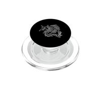 Quetzalcoatl. Serpiente Emplumada. Dios Azteca PopSockets PopGrip para MagSafe