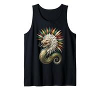 Quetzalcóatl Serpiente Emplumada Mitología Azteca Arte México Camiseta sin Mangas