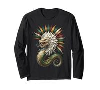 Quetzalcóatl Serpiente Emplumada Mitología Azteca Arte México Manga Larga