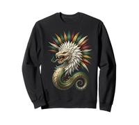Quetzalcóatl Serpiente Emplumada Mitología Azteca Arte México Sudadera