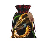 Quetzalcoatlus Waiting For Food - Bolsa con cordón estampada S, bolsa ligera con cordón para almacenamiento y envoltura