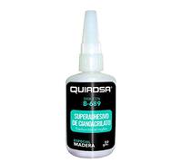 Quiadsa BRIK-CEN B-689 SuperAdhesivo de Cianoacrilato tipo gel 50 g especial madera de fraguado rápido