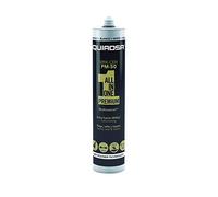 Quiadsa - BRIK-CEN PM-50 - Adhesivo elástico de polímero modificado - Gris - Pintable, sin disolventes ni siliconas, uso interior y exterior - Alta adherencia multisuperficie - 290 ml