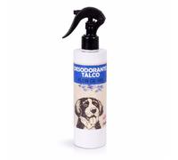 Quibropets Champú en Seco para Perros 250 ml - Limpieza sin Agua, Espuma sin Aclarado, Hidrata la Piel y Desodoriza el Pelaje, Elimina Olores, Uso Diario (Desodorante Talco - Flor de Iris)