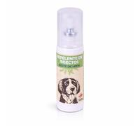 Quibropets Champú en Seco para Perros 250 ml - Limpieza sin Agua, Espuma sin Aclarado, Hidrata la Piel y Desodoriza el Pelaje, Elimina Olores, Uso Diario (Repelente de Insectos - Aceite de Neen)