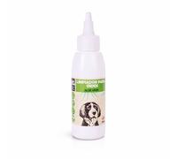 Quibropets Champú en Seco para Perros 250 ml - Limpieza sin Agua, Espuma sin Aclarado, Hidrata la Piel y Desodoriza el Pelaje, Elimina Olores, Uso Diario (Limpiador para Oídos - Aloe Vera)