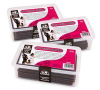 QUIBROPETS Dental Sticks Cordero para Perros, Snack Dental con Mín. 4% de Cordero, Barritas Entre Comidas, Pack 3 x 290 g (870 g)