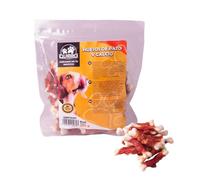 Quibropets Hueso de Pato y Calcio para Perros - Chuches para Perros, Recompensas Naturales Sin Cereales, Snacks para Mascotas, Premios Deshidratados, 545g