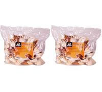 Quibropets Huesos anudados de Pollo - Snacks y Premios para Perros - Chuches para Mascotas - Ideal para Perro Grande y Medianos - 950gr (11cm) (Paquete de 2)