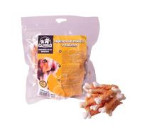Quibropets Huesos de Pollo y Calcio - Chuches para Perros, Recompensas Naturales Sin Cereales, Snacks para Mascotas, Premios Deshidratados, 545g